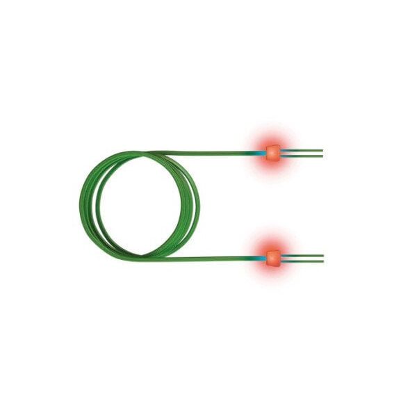 saCon Kabel światłowodowy LED duplex 50/125µm OM3, LC/LC, turkusowy, 3 m
