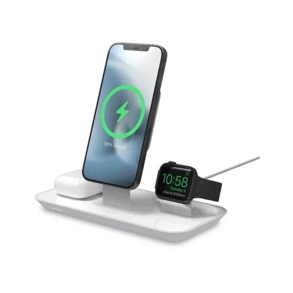 Mophie-UNV Wireless-3N1 BYO MagSafe Stand-V2-Biały-Apple-EU