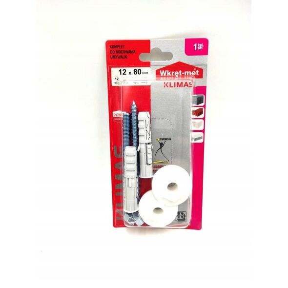 WASH BASIN FIXING KIT 12X100 2PCS (40)