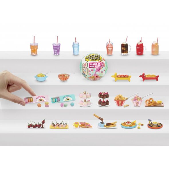 Akcesoria miniverse make it mini foods diner display 24 sztuki