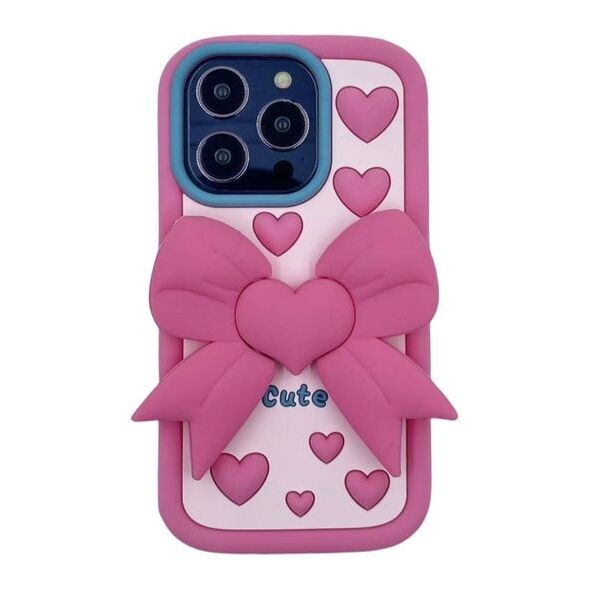 ETUI CASE 3D CUTE KOKARDKA IPHONE 15 PRO standard