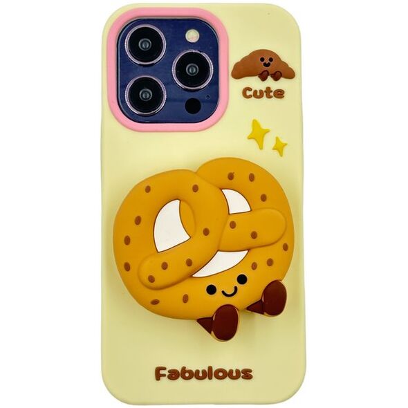 ETUI CASE 3D PRECEL Z PODSTAWKĄ IPHONE 15 Pro standard