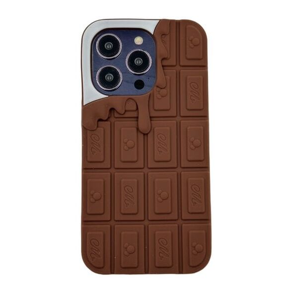 ETUI CASE 3D TABLICZKA CZEKOLADY IPHONE 15 Pro standard