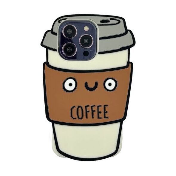 ETUI CASE 3D CAFFFE LATTE IPHONE 16 standard
