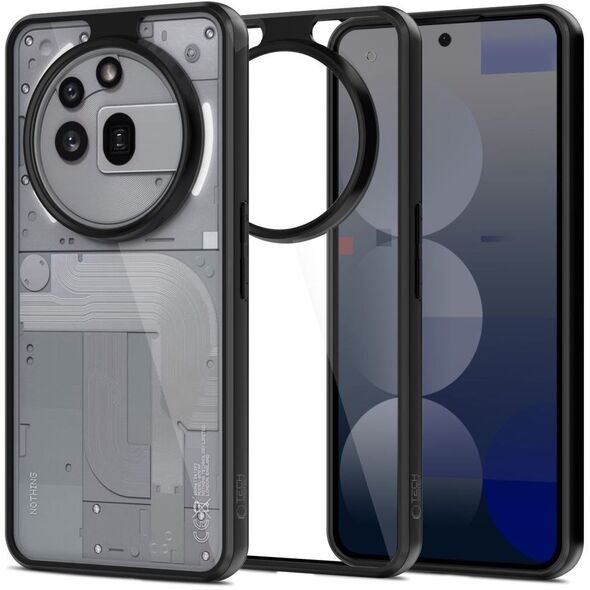 Etui Tech-Protect Magmat Nothing Phone 3a Pro Black/clear
