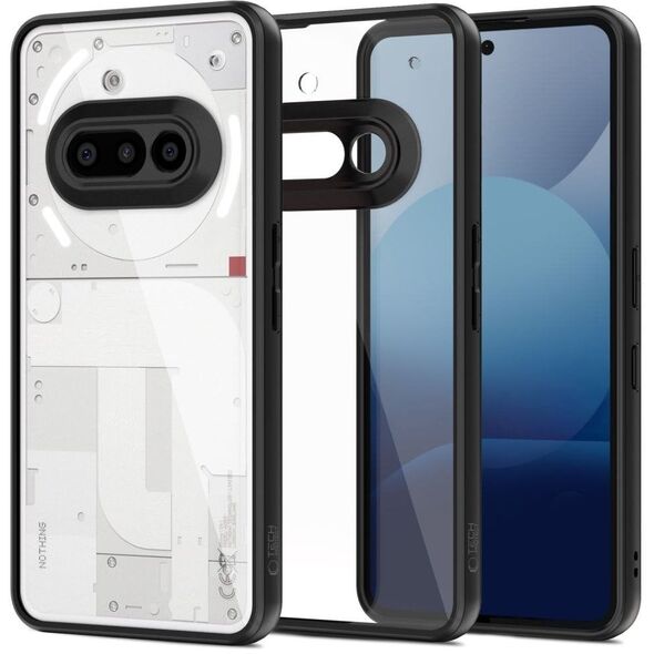 Etui Tech-Protect Magmat Nothing Phone 3a Black/clear