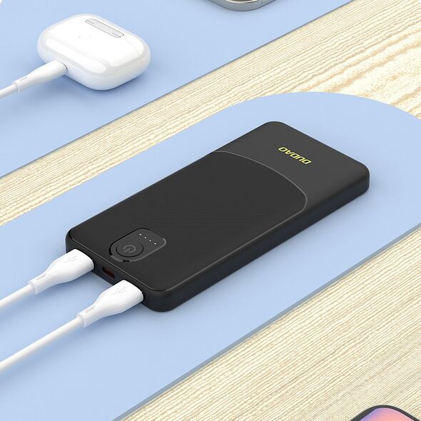 Dudao K10 powerbank 10000mAh 10 Watt Hvid
