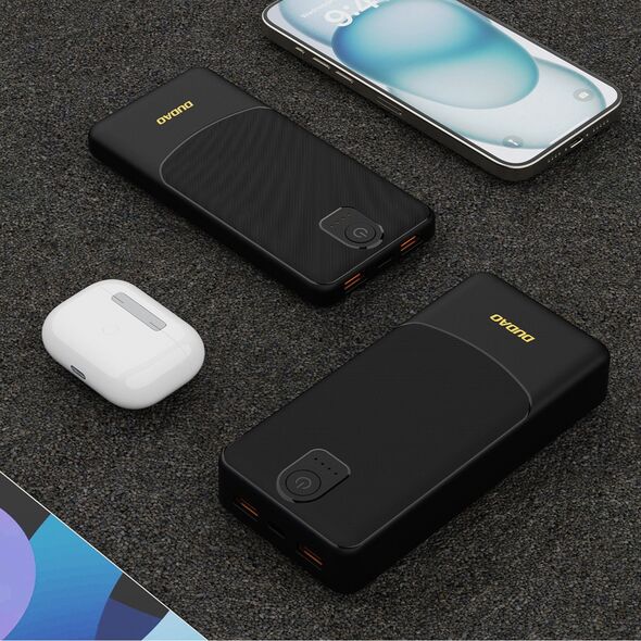 Dudao K10 powerbank 10000mAh 10 Watt Sort