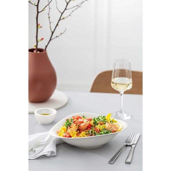 Villeroy & Boch Vapiano trio bowl set, 6 pieces, white