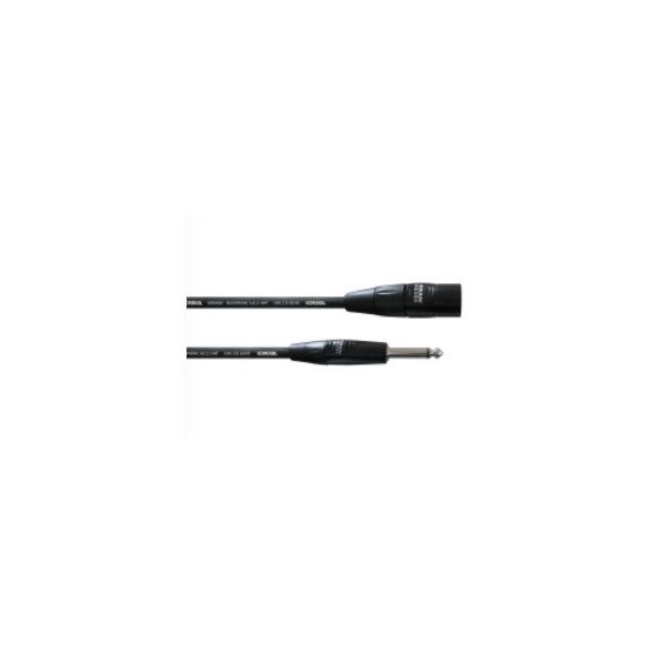 Cordial Silver Line 6.3 mm male - XLR male audio cable, 7.5 m