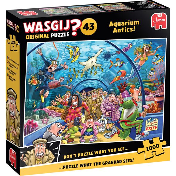 Wasgij - Original 43: Aquarium Antics (1000 pieces) /Puzzles