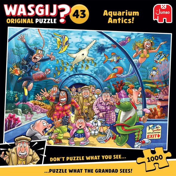 Wasgij - Original 43: Aquarium Antics (1000 pieces) /Puzzles