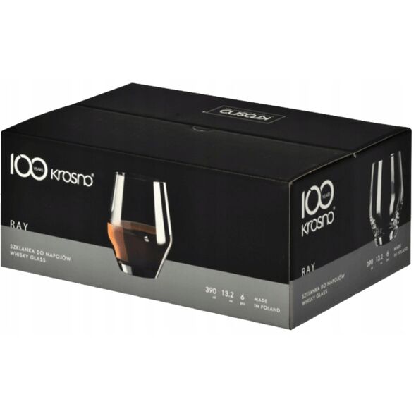 GLASS CLEAR DIAMOND DOF 390ML