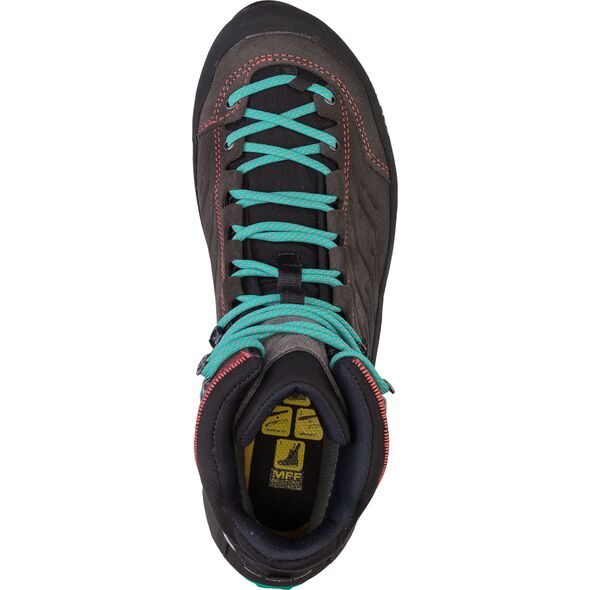 Salewa MTN Trainer Mid GTX Damski Dorosły Czarny, Niebieski