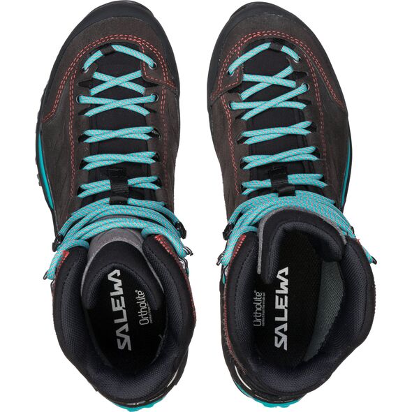 Salewa MTN Trainer Mid GTX Damski Dorosły Czarny, Niebieski