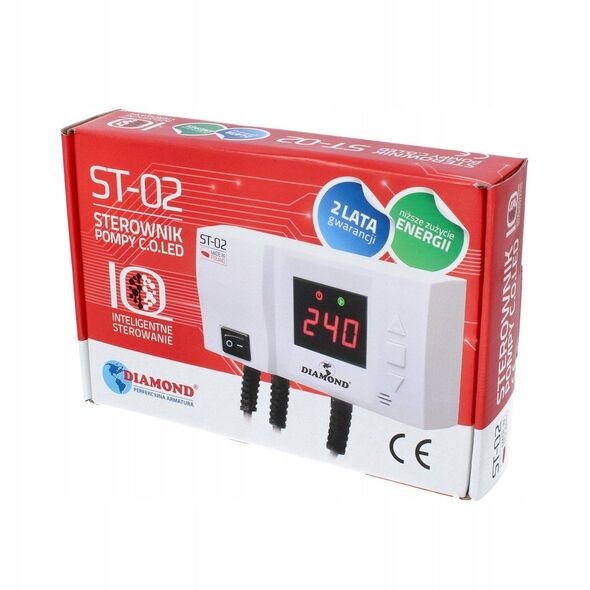 Diamond sterownik pompy C.O. LED 230V ST-02