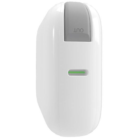 Powerbank Puro Power Link 10 Plus 10000 mAh z wbudowanym kablem USB-C – biały