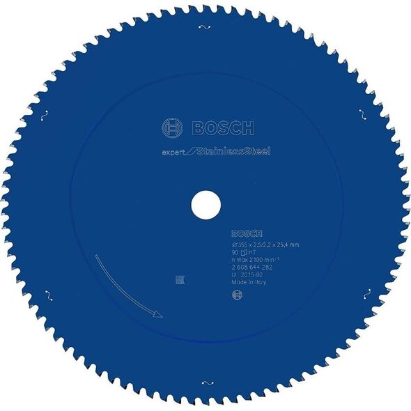 bosch powertools Bosch circular saw blade Expert for Stainless Steel, O 355mm, 90Z