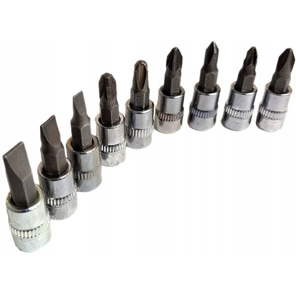Σετ καρυδάκια με τετράγωνη λαβή 1/4" Teng Tools TJ1420