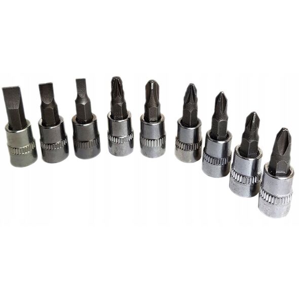 Σετ καρυδάκια με τετράγωνη λαβή 1/4" Teng Tools TJ1420