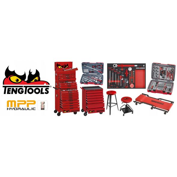 Σετ εναλλάξιμων άκρων Teng Tools TJ1429