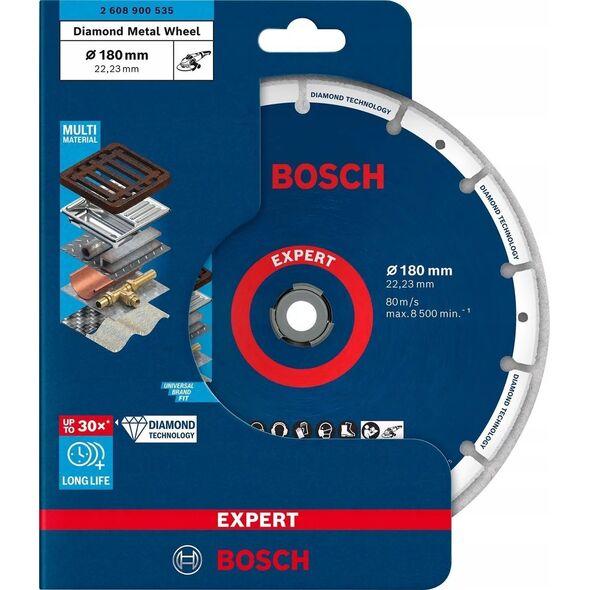 Bosch Bosch Powertools diamond cutting disc 180x22.23mm - 2608900535 EXPERT RANGE