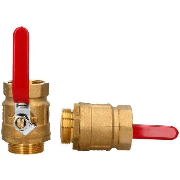 ΣΦΑΙΡΙΚΕΣ ΒΑΛΒΙΔΕΣ G1 1/2'' X GW 1 1/2'' ΓΙΑ CALIDA 2ΤΕΜ