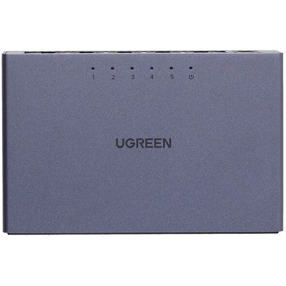 Przełącznik Switch UGREEN CM633 5-portowy GigaBit Ethernet (czarny)