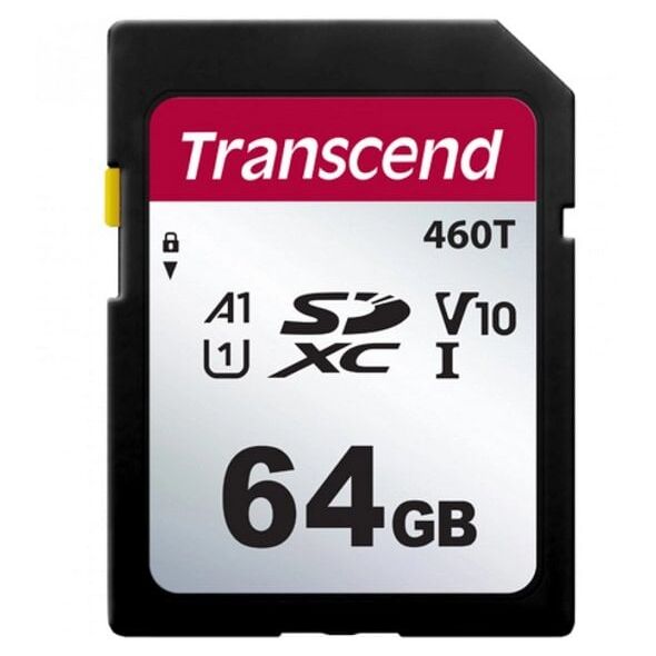 TRANSCEND 64GB SD Card�A1 U1/V10 3D TLC BiCS5