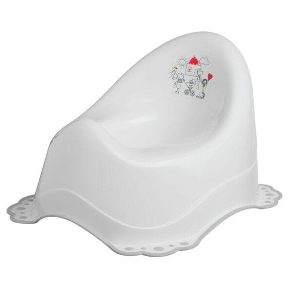 Neslystantis naktipuodis Maltex White/Grey The Family, 5825