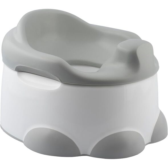 Bumbo Step N Potty - stool potty, cool grey