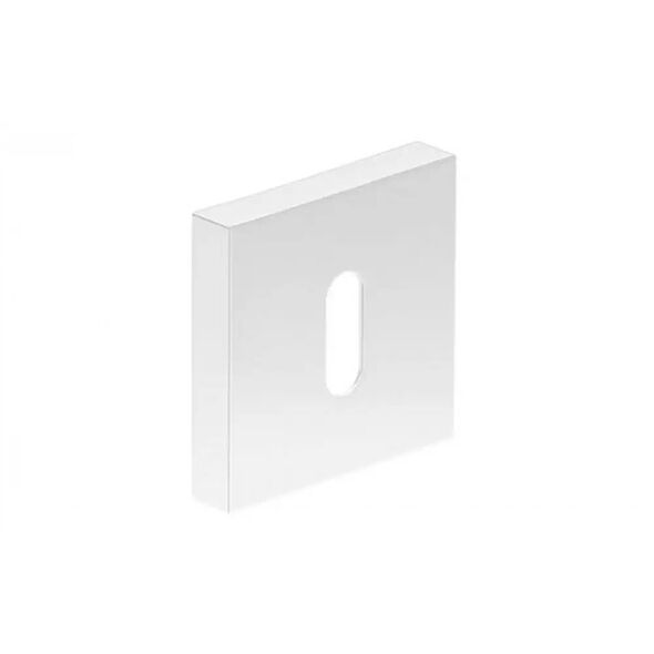 DOOR KEYHOLE SQUARE WHITE QUBIK