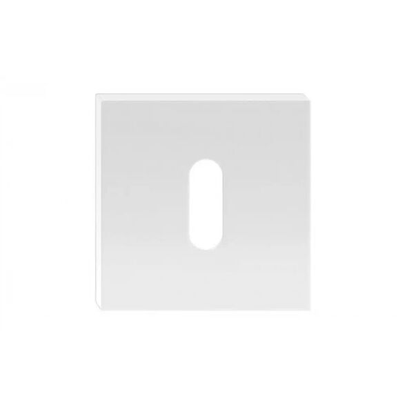 DOOR KEYHOLE SQUARE WHITE QUBIK
