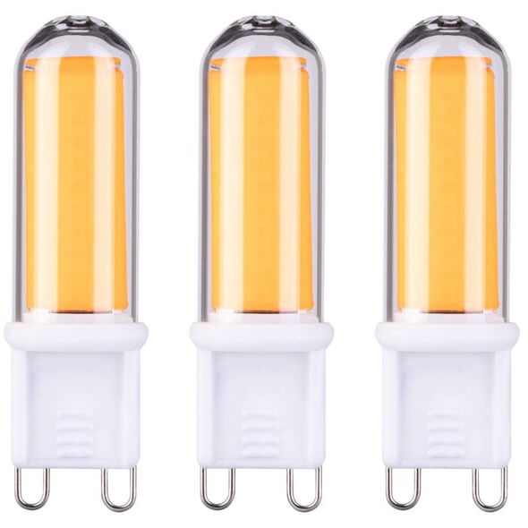 Πηγή φωτός LED G9 3x470lm 4,6W 2700K 230V διαφανές / γυαλί