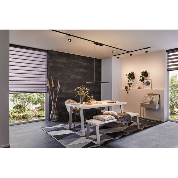 Κρεμαστό φωτιστικό URail LENTO LED DIM 41W 1800lm 2700K 230V μαύρο / αλουμίνιο