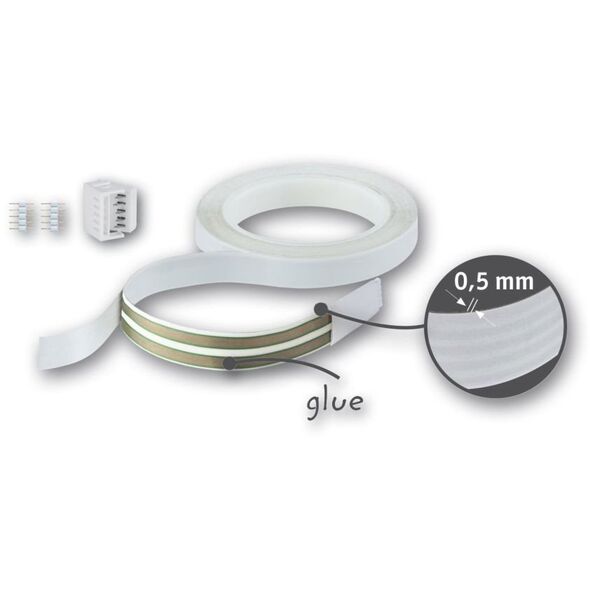 Φωτιστικό τοίχου ADELIA LED σετ 370lm 2700K 4.5W 24V βουρτσισμένο αλουμίνιο