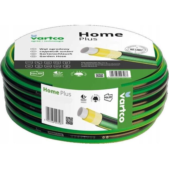 Vartco Wąż Ogrodowy 3/4" 20mb 4-Warstwowy HOME PLUS Vartco