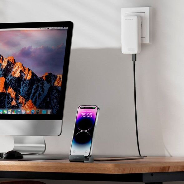 Σταθμός φόρτισης 4smarts VoltDock USB-C 60W, γκρι