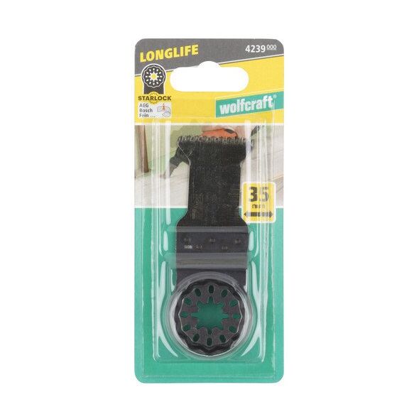 Πριονόλαμα BIM, SL Wolfcraft, 32mm, οδόντωση: ΤΥΠΟΣ ΙΑΠΩΝΙΚΟΣ. Για διαμήκεις και εμβαθυντικές κοπές - Starlock