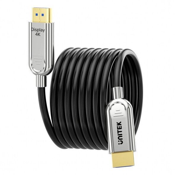 Καλώδιο οπτικής ίνας HDMI 2.0 AOC 4K 60Hz 80 m Unitek