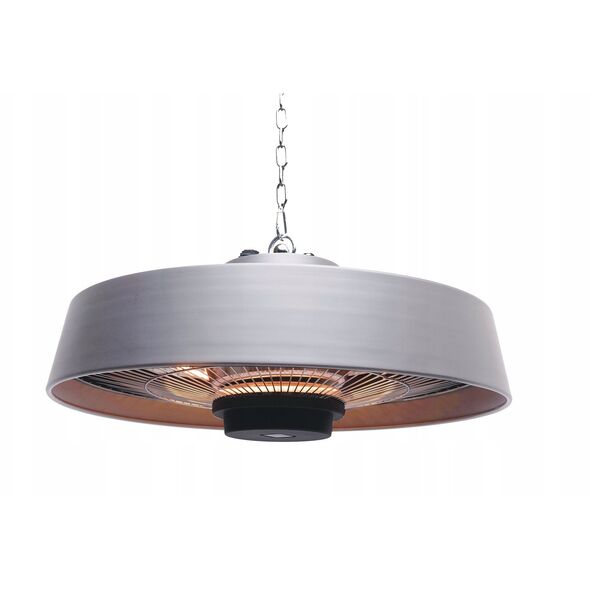 Υπέρυθρη θερμάστρα 4IQ Venus Silver, 2 kW, με τηλεχειριστήριο