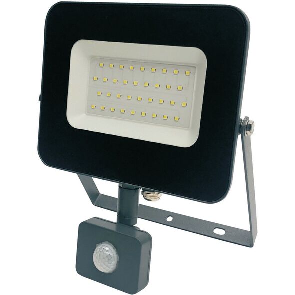 FLOODL LED E024EIS 30W 2550LM IP65 SENS