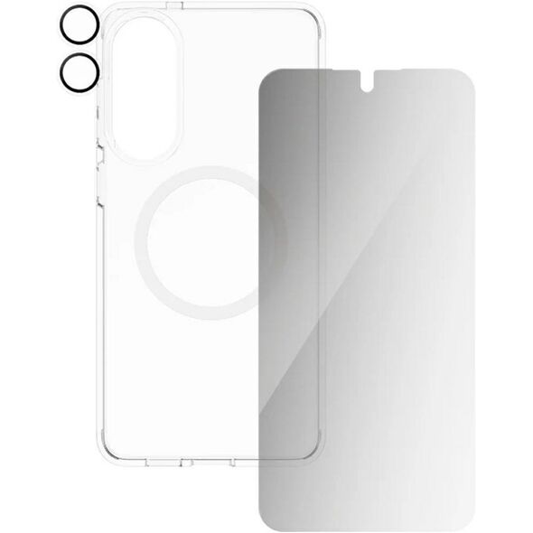 Προστατευτικό σετ CARE by PanzerGlass Flagship 3 σε 1 Θήκη+Γυαλί Απορρήτου+Φακός για Samsung Galaxy S25 Edge