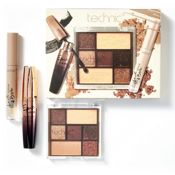 Σετ μακιγιάζ ματιών Technic Chocolate Truffle