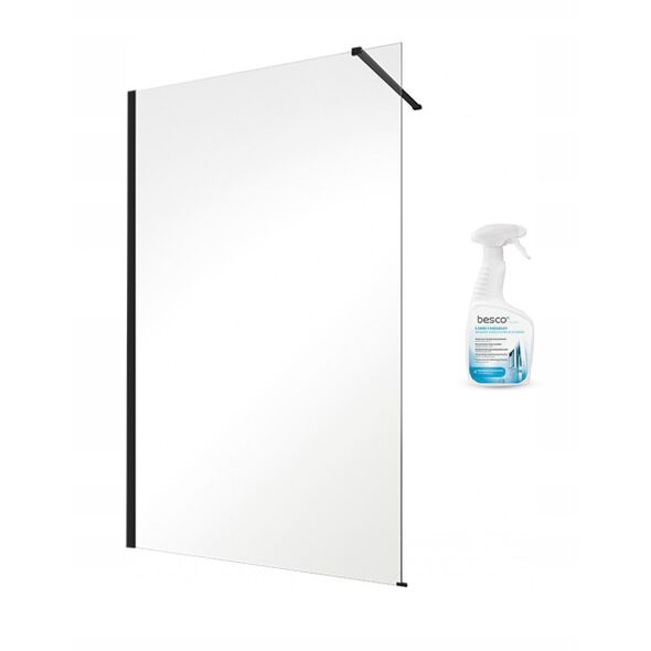 ECO-N BLACK ΚΑΜΠΙΝΑ WALK IN 120x195 ΠΕΡΑΣΜΑ