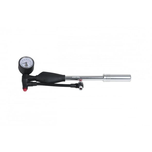 ZEFAL Z SHOCK PUMP rankinė dvir. pompa, sidabrinė/juoda