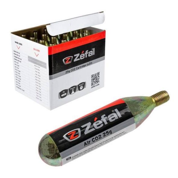 ZEFAL 25G CO2 pripūtimo galvutės, 20vnt.