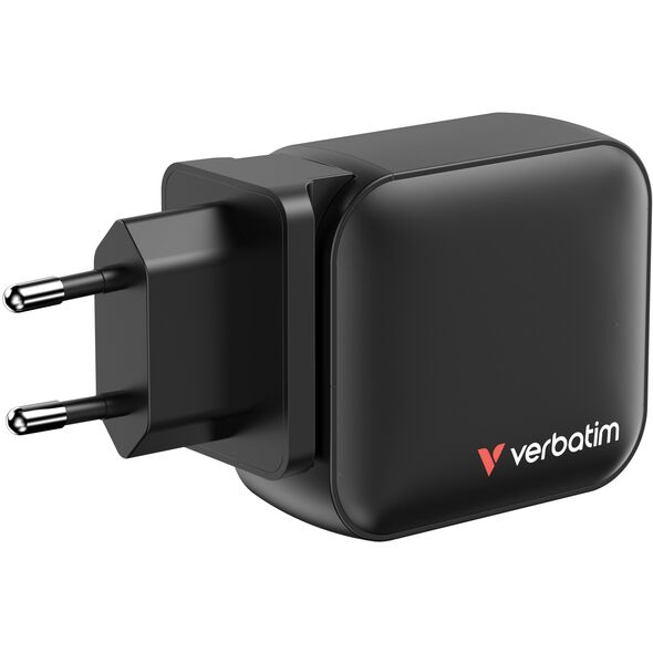 Verbatim Mini GaN Charger 100W 3Port US/EU/UK ADP         32230