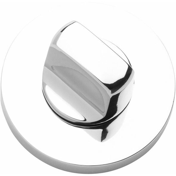 WC βύσμα SLIM, στρογγυλό, Q5+διάμετρος 6 mm, γυαλιστερό χρώμα χρωμίου.