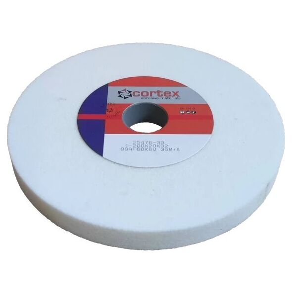 Δίσκος λείανσης CORTEX, 200 x 20 x 32 mm, F60, οξείδιο του αλουμινίου